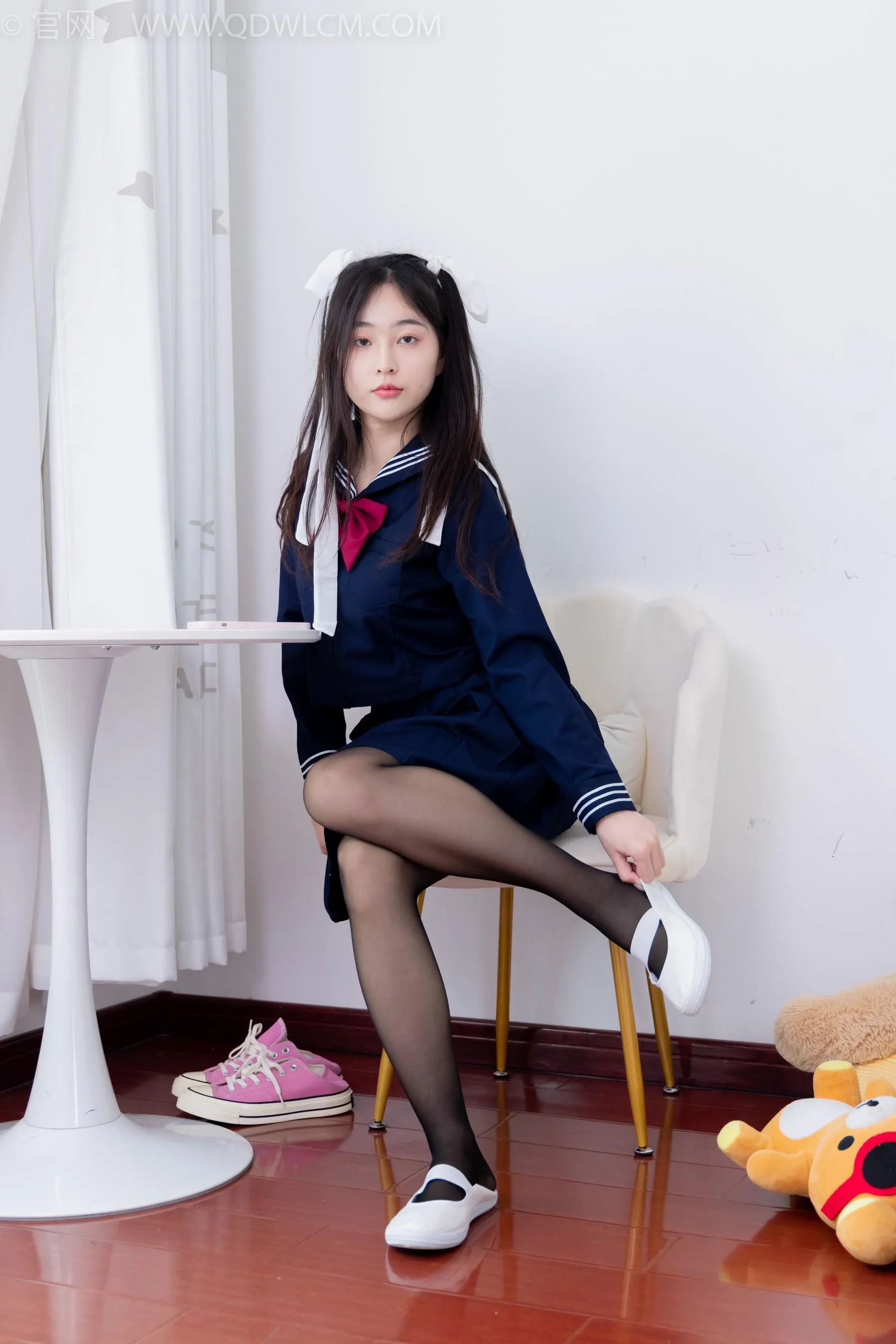 物恋传媒 NO.1544 美兔-学院少女 [151P]插图2